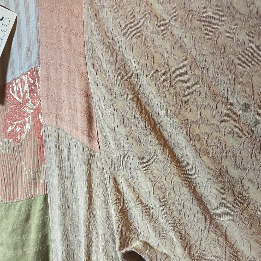 Women's Multicolor Patchwork Tunic NWT - image 6